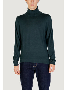 Calvin Klein Calvin Klein Maglione MERINO RWS TURTLE Verde To Fit