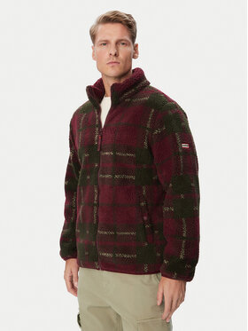 Hunter Hunter Kurtka przejściowa HARM0015262 Bordowy Regular Fit