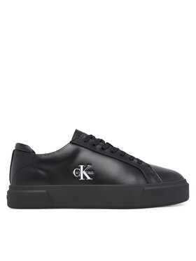 Calvin Klein Calvin Klein Superge Basket Cupsole Laceup Lth Ml YM0YM01460 Črna