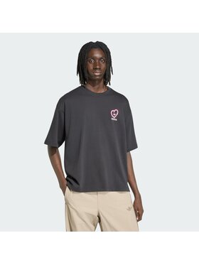 adidas adidas T-Shirt 164256 Czarny Oversize