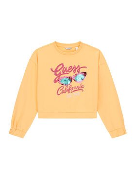 Guess Guess Pulóver J6GQ00 KA6R4 Sárga Relaxed Fit