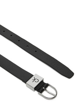 Calvin Klein Ženski Pas Ck Loop Thin Round Buckle 2.5 K60K612856 Črna