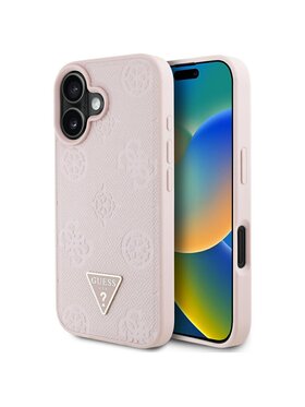Guess Guess Etui na telefon Apple iPhone 16 Różowy