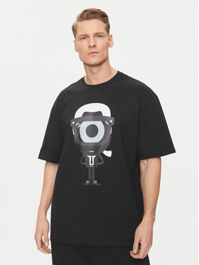 KARL LAGERFELD KARL LAGERFELD T-shirt 755098 542270 Nero Regular Fit