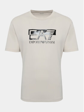 EA7 Emporio Armani EA7 Emporio Armani T-krekls 6RPT81 PJM9Z 1716 Sudraba Regular Fit
