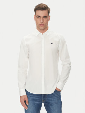 Mustang Mustang Hemd Canton 1016238 Weiß Slim Fit