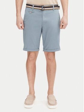 INDICODE INDICODE Шорти з тканини Royce 70-039 Голубий Slim Fit