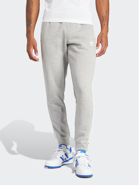 adidas adidas Спортивні штани adicolor 3-Stripes IM9318 Сірий Slim Fit