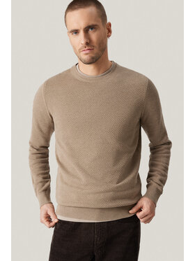 Próchnik Próchnik Sweter PM17 SW073225000115 Beżowy Regular Fit