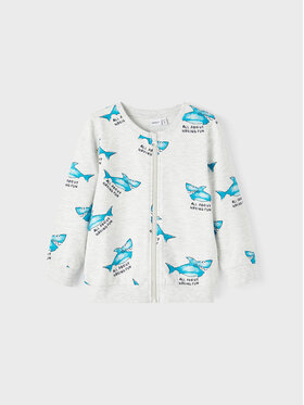 NAME IT NAME IT Суитшърт 13217044 Сив Regular Fit