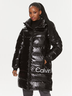 Calvin Klein Jeans Calvin Klein Jeans Vatovaná bunda J20J221902 Černá Regular Fit