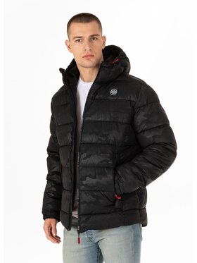 PITBULL PITBULL Kurtka przejściowa Kurtka Czarny Regular Fit