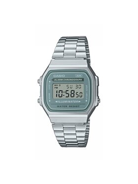 Casio Casio Zegarek A168WA-3AYES Srebrny