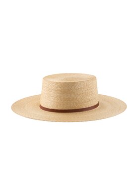 Paris+Hendzel Paris+Hendzel Kapelusz Straw Canotier (grade 4/5) Beżowy
