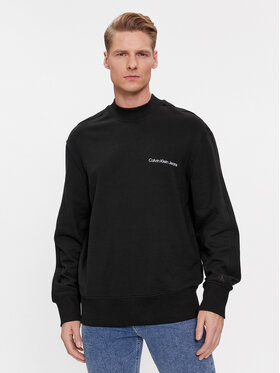Calvin Klein Jeans Calvin Klein Jeans Μπλούζα Institutional J30J324621 Μαύρο Regular Fit