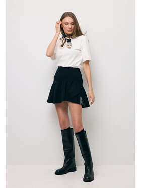 BIZUU BIZUU Spódnica mini TULIAN Czarny Standard Fit