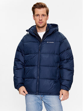 Columbia Columbia Daunenjacke Pike Lake™ II Hooded Jacket Blau Regular Fit