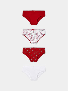 Mayoral Mayoral Komplet 4 par fig 10.560 Czerwony Regular Fit