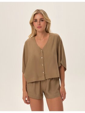 Henderson Henderson Piżama 42021 Zielony Regular Fit