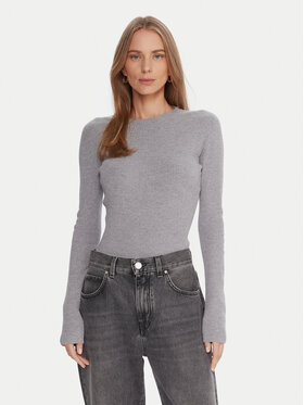 Kontatto Kontatto Svetr 3M0809C Šedá Slim Fit