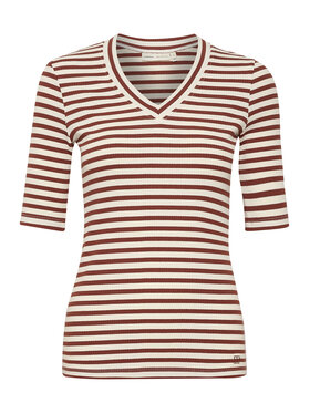 InWear T-shirt Dagnaiw Striped V 30107270 Šarena Slim Fit