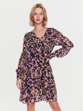Boss Boss Sukienka codzienna 50483495 Kolorowy Relaxed Fit