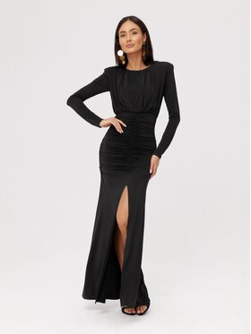 Roco Fashion Roco Fashion Večerní šaty Nerissa Černá Slim Fit