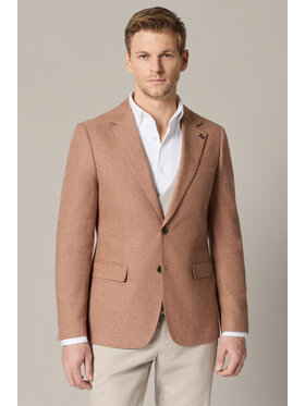Lancerto Lancerto Marynarka Sondalo MA131126000001 Brązowy Regular Fit