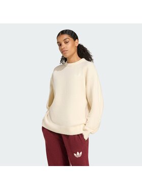 adidas adidas Bluza 156495 Biały Loose Fit