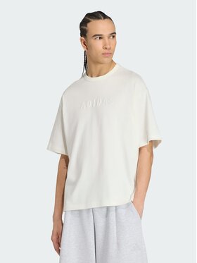 adidas adidas T-Shirt 168176 Biały Loose Fit