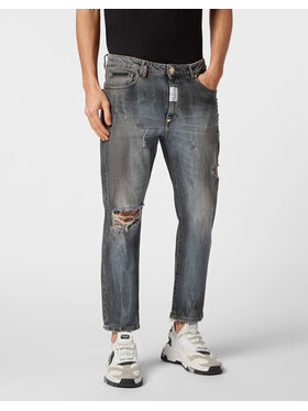 PHILIPP PLEIN PHILIPP PLEIN Jeansy 18809 Szary Slim Fit