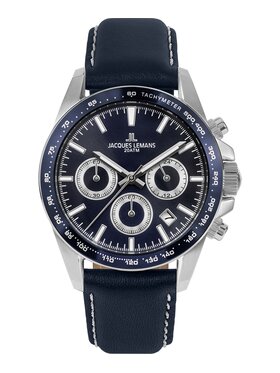 Jacques Lemans Jacques Lemans Zegarek 1-1877C Granatowy