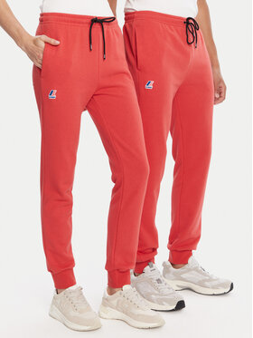 K-Way K-Way Donji dio trenerke Bishop K31313W Crvena Slim Fit