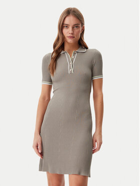 Guess Guess Rochie tricotată W5GK84 Z3L10 Bej Regular Fit