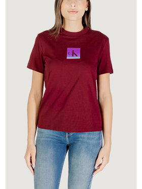 Calvin Klein Jeans Calvin Klein Jeans T-shirt SS CLASSIC FIT TEE Bordeaux Classic Fit