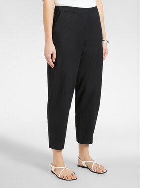 Elena Mirò Elena Mirò Spodnie materiałowe P000Z000179N033 Czarny Regular Fit