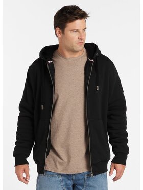 PITBULL PITBULL Kurtka zimowa Bluza rozpinana z kapturem Sherpa Ruffin II 3XL Czarny Regular Fit
