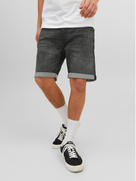 Jack&Jones Jack&Jones Džínsové šortky Rick 12223681 Sivá Regular Fit