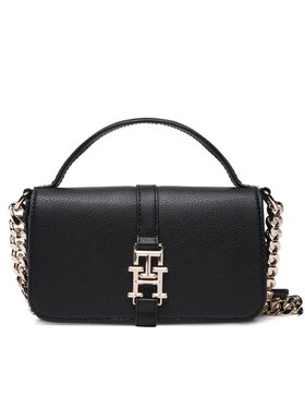 Tommy Hilfiger Tommy Hilfiger Handtasche Th Plush Crossover AW0AW14186 Schwarz