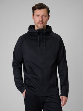 4F 4F Bluza TRAINING CLUB Czarny Regular Fit