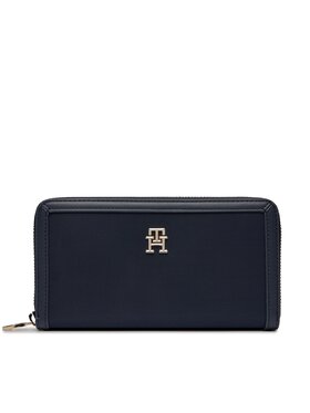 Tommy Hilfiger Tommy Hilfiger Veľká dámska peňaženka Th Essential S Large Za AW0AW15749 Tmavomodrá
