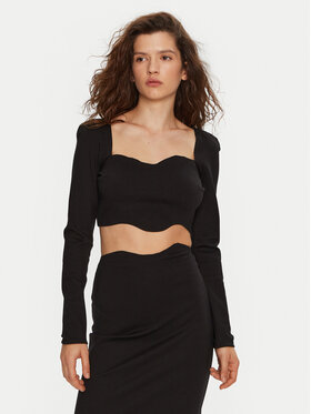 STAUD STAUD Halenka Corde R24P1122PT Černá Slim Fit