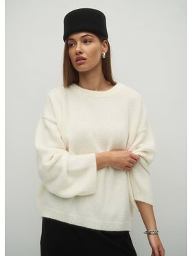 Le Collet Le Collet Sweter DIANA Écru Oversize