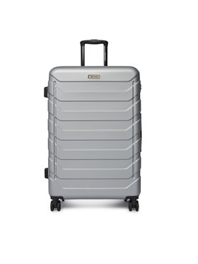 Gino Rossi Gino Rossi Голям куфар GIN-L-003-05-SILVER Сребрист