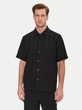 Resteröds Resteröds Camicia Kirk 10251 7400 Nero Regular Fit