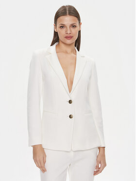 Marella Marella Švarkas Lia 2413911024 Balta Regular Fit