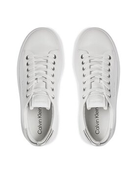 Calvin Klein Superge Bubble Cupsole Lace Up HW0HW01861 Bela