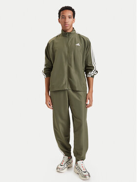 adidas adidas Trening 3-Stripes Woven KY2300 Verde Regular Fit