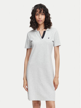 Beverly Hills Polo Club Beverly Hills Polo Club Rochie de zi P-SS26W-ABP526591-0461 Gri Regular Fit