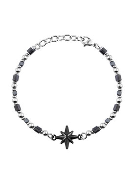 Manoki Manoki Bransoletka BA1204B Czarny